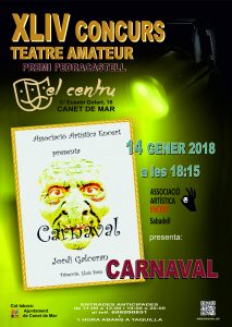 44è Concurs de teatre amateur Premi Pedracastell